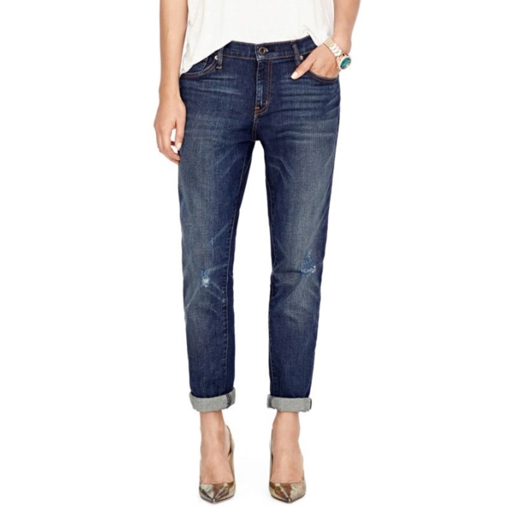 Fossil | Slim Boyfriend Distressed Jeans